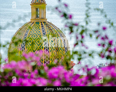 Stadt Positano Amalfi Küste, Italien Stockfoto