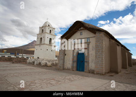 Typische Kirche im Norden Chil Stockfoto