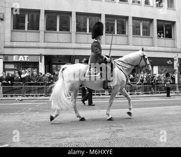 Staatsbegräbnis von Margret Thatcher, London, England, UK; Stockfoto