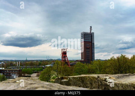 Schöne Aussicht von der Nordsternpark in Gelsenkirchen Deutschland Stockfoto