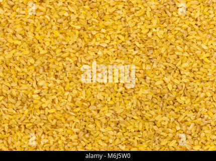 Bulgur weizen Korn Textur Stockfoto