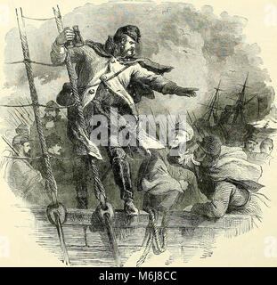 Der Soldat in unserem Bürgerkrieg: eine bildliche Geschichte des Konflikts, 1861-1865, illustrieren die Tapferkeit des Soldaten in der Schlacht-Feld angezeigt, von Skizzen von Forbes, Waud, Taylor, Bart, Becker, Lovie, Schell, Kran und zahlreiche andere Augenzeugen in den Streit gezogen Stockfoto