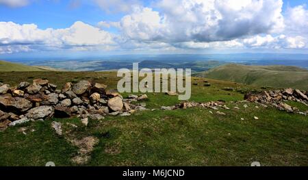 Sonnenlicht auf dem Matterdale Gemeinsamen Stockfoto