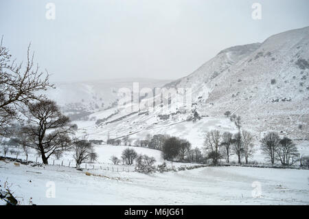 Pistyll Rhaeadr Wasserfall Berwyn Mountains Stockfoto