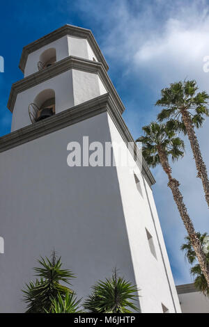 Mission Basilika Pastorale Zentrum nordwestlich der Mission San Juan Capistrano, in San Juan Capistrano, Orange County, Kalifornien, USA Stockfoto