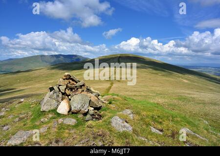 Skiddaw und Blencathra massiv aus Calfhow Hecht Stockfoto