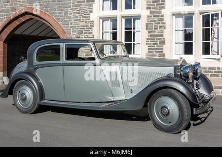 1934 Rolls-Royce Phantom Classic Car, Christ's College, Christchurch, Canterbury, Neuseeland Stockfoto