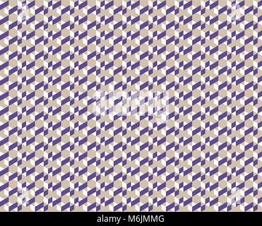 Abstrakte geometrische Muster der Ultra Violett, Grau und Weiß Farben - Vector Illustration. Stock Vektor