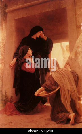 Die drei Marien am Grabe, Adolphe-William Bouguereau,, 1870. Stockfoto