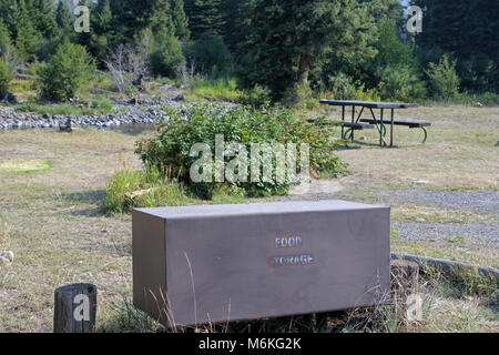 Slough Creek Campground. Stockfoto