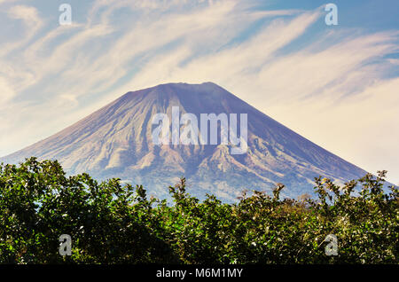 Vulkanische Berge Landschaft in Nicaragua Stockfoto