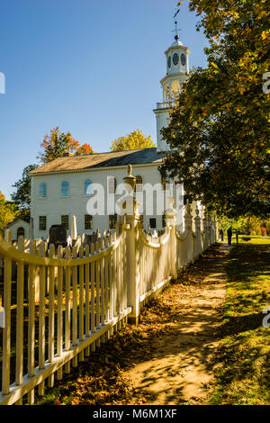 Erste Gemeindekirche von Bennington Bennington, Vermont, USA Stockfoto