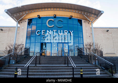 Jahrhundert Kinos Komplex in Letterkenny, County Donegal, Irland Stockfoto