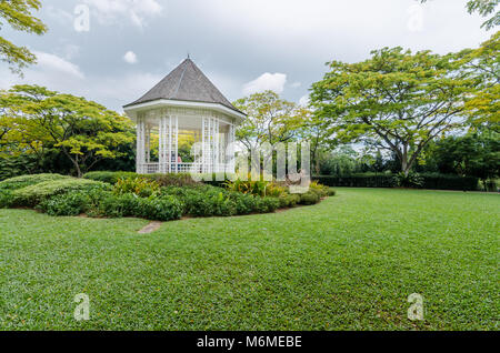 Der Singapore Botanic Gardens ist ein 158-Jahre alten tropischen Garten. Es ist eines von drei Gärten, als UNESCO-Weltkulturerbe ausgezeichnet zu werden. Stockfoto