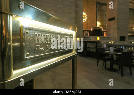 Michael Jordan's Steak House Restaurant und Bar im Grand Central Terminal, New York City, USA Stockfoto