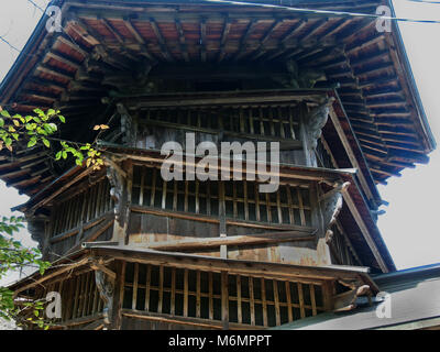 Aizu Sazaedo in. Aizu Wakamatsu. Fukushima (Japan) Stockfoto