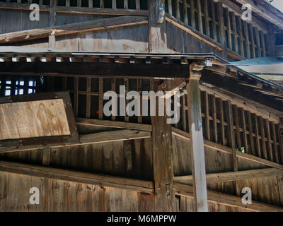 Aizu Sazaedo in. Aizu Wakamatsu. Fukushima (Japan) Stockfoto