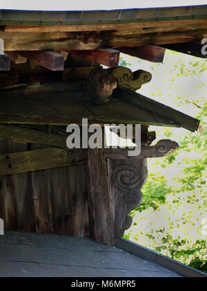 Aizu Sazaedo in. Aizu Wakamatsu. Fukushima (Japan) Stockfoto