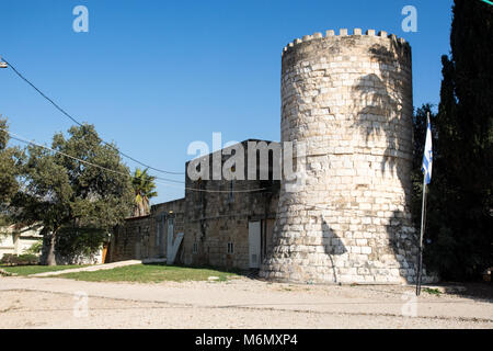 Alte templer Gebäude in beit lehem haglilit, Israel. Bethlehem von Galiläa ist eine kleine Gemeinde im westlichen Galiläa (Israel) Wa entfernt Stockfoto