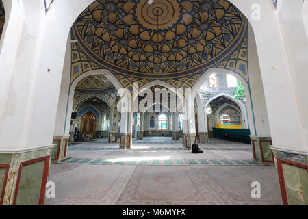 Das Heiligtum von Hilal ibn Ali (auch bekannt als Imam zadeh Mohammad Al Awsat), Kashan, Iran Stockfoto