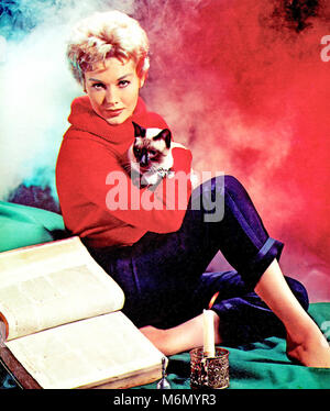 BELL BUCH UND KERZE 1958 Columbia Pictutres Film mit Kim Novak Stockfoto