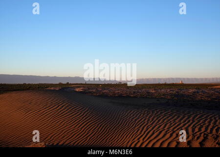 Zagora Wüste, im Südosten Marokkos Stockfoto