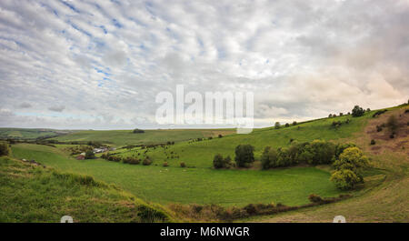 Saddlescombe, South Downs Way, West Sussex Stockfoto