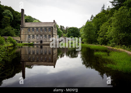 Gibson Mühle, Hebden Bridge Stockfoto