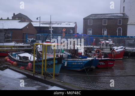 North Shields Fischerboote Stockfoto