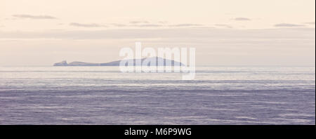 Moody Licht, Fair Isle, Shetlandinseln, Schottland, Großbritannien. Stockfoto