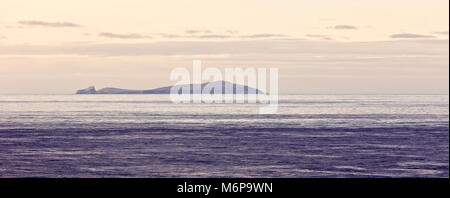 Moody Licht, Fair Isle, Shetlandinseln, Schottland, Großbritannien. Stockfoto