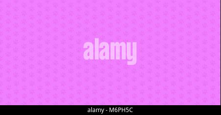 Niedliche rosa nahtlose Muster tierischen Pfoten. Vector Illustration, Banner, Vorlage, Hintergrundbild Stock Vektor