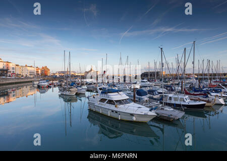 Ramsgate Royal Harbour, Ramsgate, Kent, Großbritannien Stockfoto