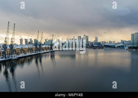 Royal Victoria Dock, London UK Stockfoto