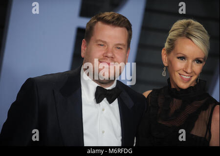 BEVERLY HILLS, Ca - 04. März: Gast besucht die 2018 Vanity Fair Oscar Partei von radhika Jones an Wallis Annenberg Center für Darstellende Künste veranstaltet am 4. März in Beverly Hills, Kalifornien 2018. Personen: Gast Stockfoto