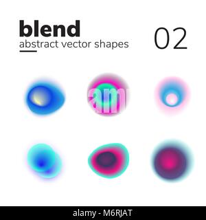 Abstrakte chaotischen Form form für Ihr Design Stock Vektor