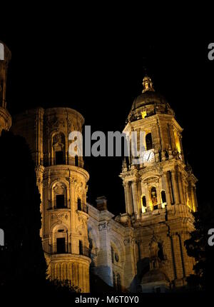 Die Kathedrale von Malaga, Malaga, Spanien Stockfoto