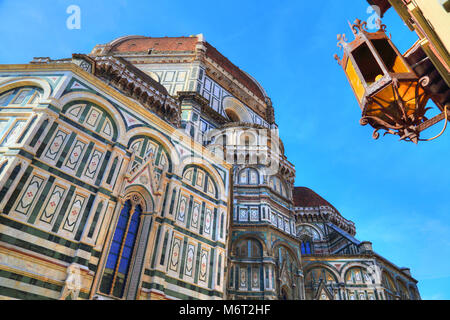 Wahrzeichen Dom in Florenz Stockfoto