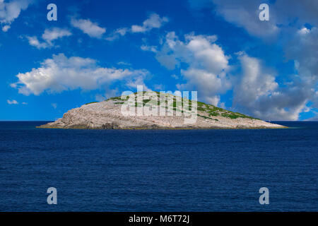 Isolierten felsigen Insel Kornati Kroatien Stockfoto