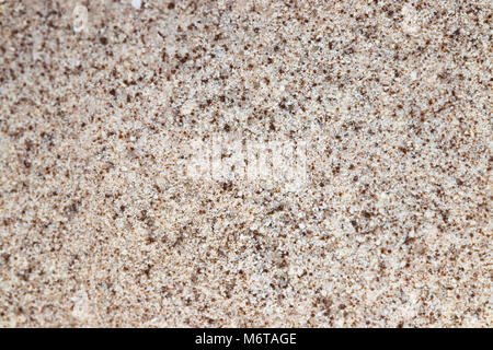 Weißes Rauschen kiesigen Sandstrand Grunge Strukturierte Zusammenfassung Hintergrund. Stockfoto