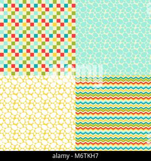 Frohe Ostern Der nahtlose Muster Stock Vektor