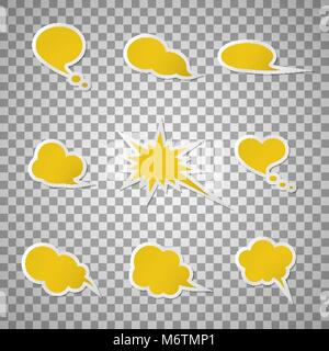 Sprechblasen Stock Vektor