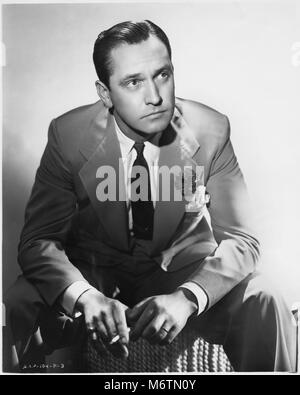 Fredric März, Werbung Portrait für den Film, "nichts heilig', United Artists, 1937 Stockfoto