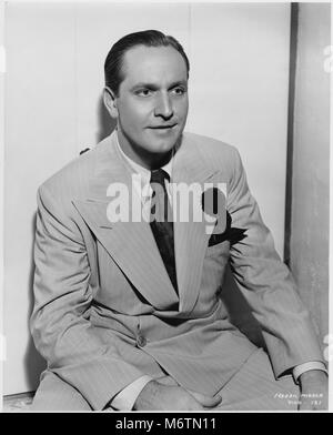 Fredric März, Werbung Portrait für den Film, "Trade Winds", United Artists, 1938 Stockfoto