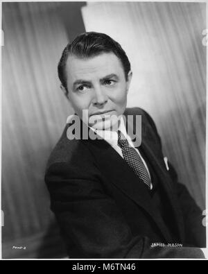 James Mason, Werbung Portrait für den Film", ein Hauch von Diebstahl', Paramount Pictures, 1959 Stockfoto