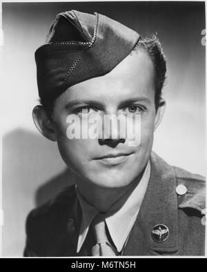 Lon McAllister, Werbung Portrait für den Film, "Winged Victory', Twentieth Century Fox, 1944 Stockfoto