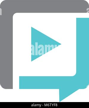 Viral Video Sharing Stock Vektor