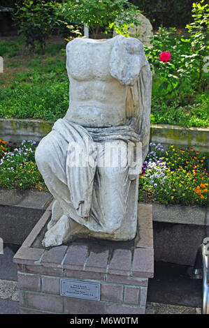 Erkek Heykeli, römische Statue, Ankara Türkei, Museum für Anatolische Civiluzations, (Anadolu Medeniyetleri Muzesi), Türkei Stockfoto