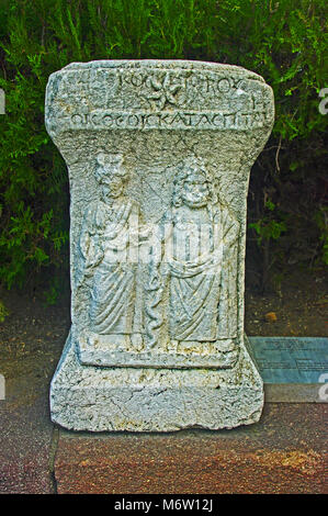 Ankara Museum für Anatolische Civiluzations, (Anadolu Medeniyetleri Muzesi), Attikos der Teres Relief, Türkei Stockfoto