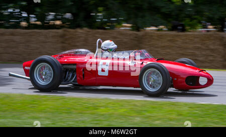 Ferrari „Sharknose“ 156 F1 Car - Goodwood Festival of Speed feiert 70 Jahre Ferrari im Jahr 2017 Stockfoto